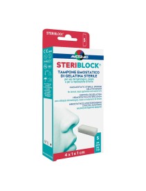 Master Aid Steriblock Tampone Emostatico Nasale E Piccole Ferite 5 Pezzi