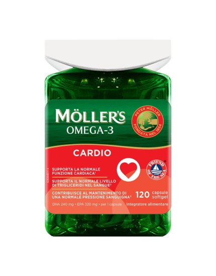 MOLLER'S Omega3 Cardio 120 Cps MOLLER'S Omega3 Cardio 120 Cps