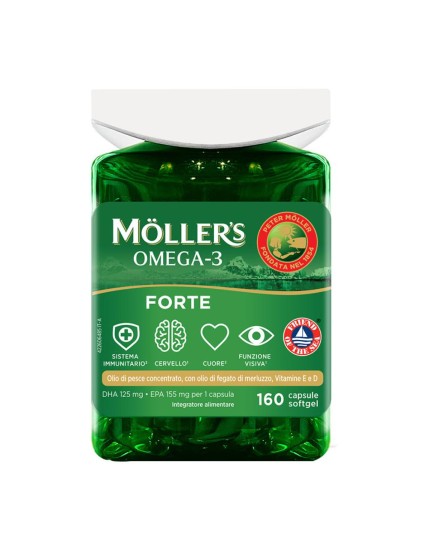 MOLLER'S OMEGA 3 FORTE 160CPS MOLLER'S OMEGA 3 FORTE 160CPS