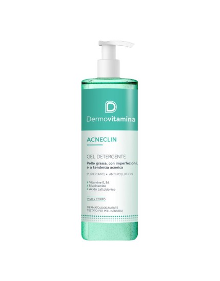 Dermovitamina Acneclin Gel Detergente 400ml