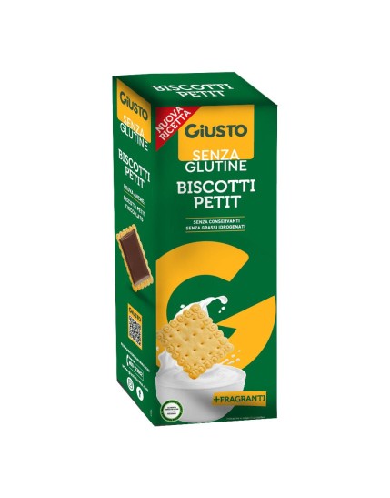 GIUSTO S/G BISCOTTI PETIT 175G