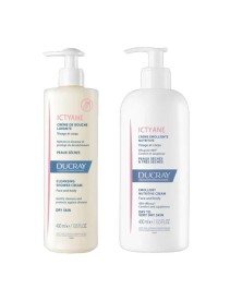 Ictyane Crema Emolliente 400 ml + Ictyane Crema Detergente 400 ml