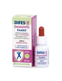 DIFES-X IMMUNO FAMILY GTT 20ML