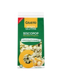 GIUSTO S/G Biscopop White 80g