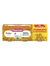 PLASMON OMOG POLLO 3PZ 80G