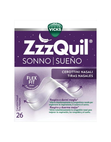 ZZZQUIL Nasal Strips 26 Pezzi