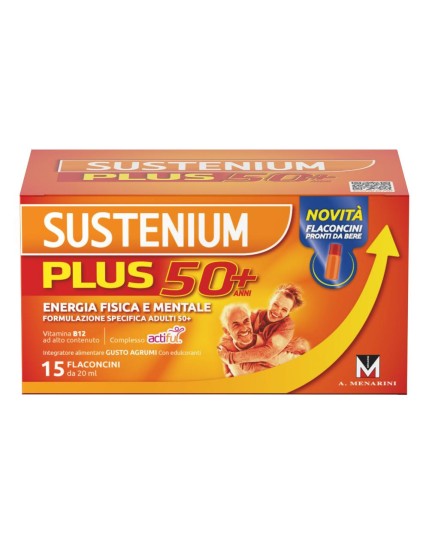 Sustenium Plus 50+ 15 flaconcini