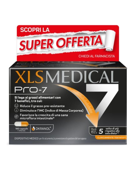 Xls Medical Pro 7 180 Capsule Xls Medical Pro 7 180 Capsule