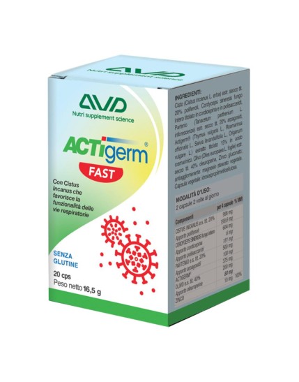 ACTIGERM FAST 20CPS