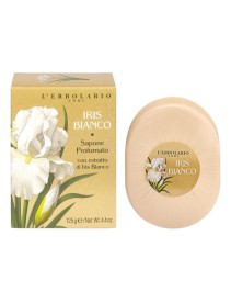 L'Erbolario Iris Bianco Sapone 125g